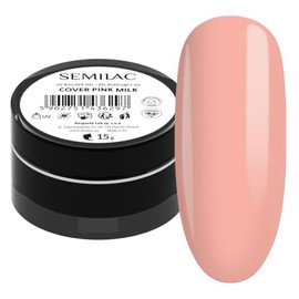 Semilac Gel per unghie dure e resistenti, facile da applicare, senza danni, ripara le unghie rotte e danneggiate, 15 g