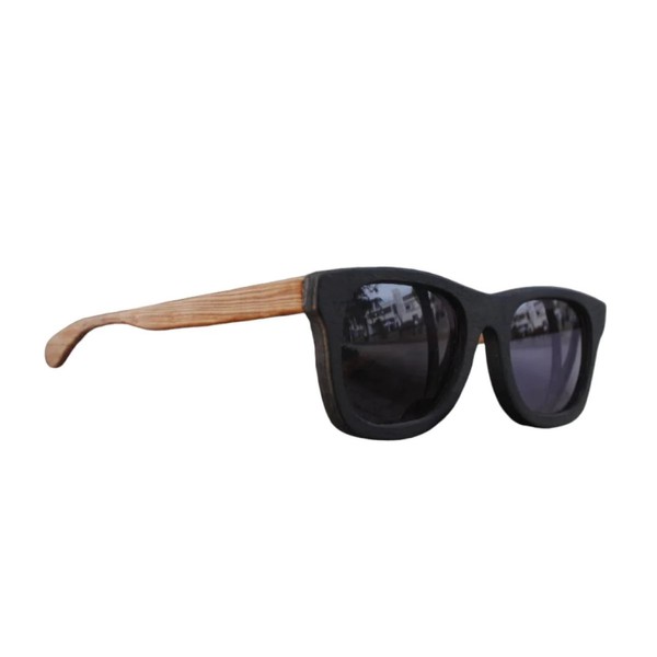 Ofelia Market Sostenible MOMUËL | Anteojos de Sol Fenix Sustainable Wooden Sunglasses | UV400 Protection 135 mm x 50 mm