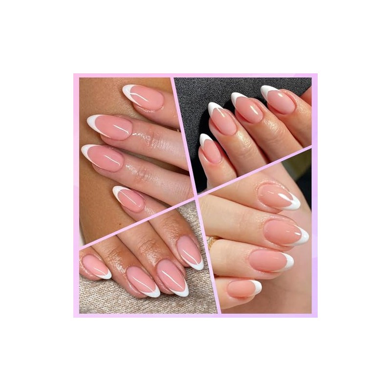120 Piezas Uñas Postizas, Uñas Postizas Cortas, Uñas Press On