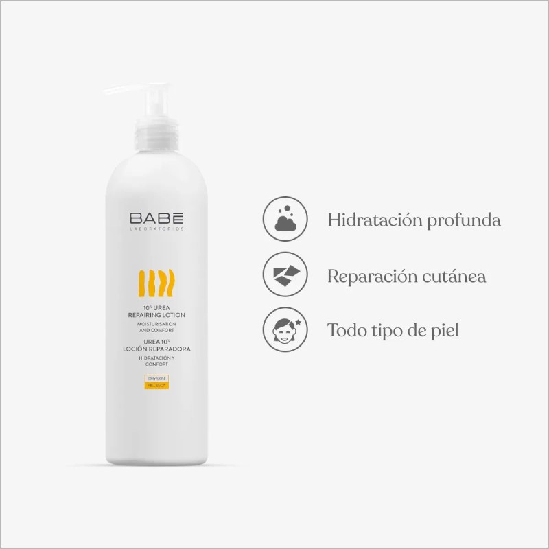 Babe Urea 10% Loción Reparadora 500 Ml