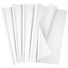 AORZIT - Papel de seda blanco, 80 hojas, papel de seda blanco a granel, 14 x 20 pulgadas, papel de seda blanco para embalaje de regalo, boda, cumpleaños, graduación, fiesta, decoración de bricolaje (blanco)