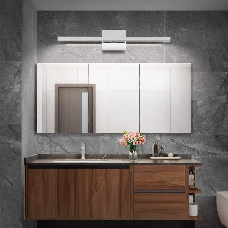 VOLISUN Modern Bathroom Vanity Light 23.6 inch, 14W Dimmable 5CCT