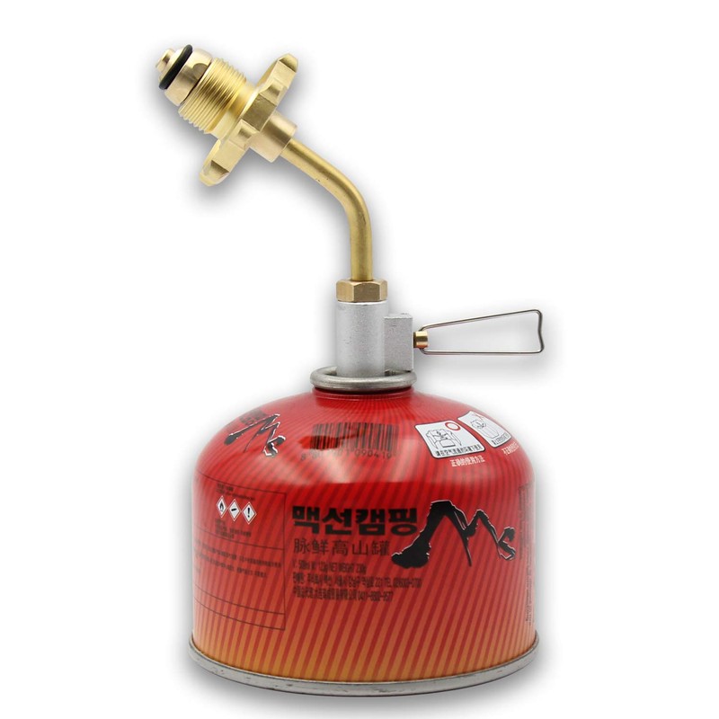 Brass 3 in 1 Propane Refill Adapter|MAPP,Butane Butane and Isobutane