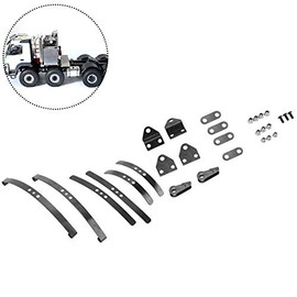 Tbest Leaf Spring Kit, Front Leaf Spring Set 1:14 Leaf Spring System Car Parts Suitable for Trucks 1:14