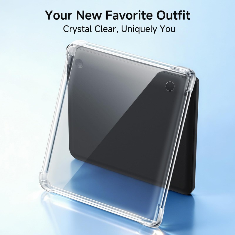 Case for Kobo Libra Colour eReader 7", Crystal Clear Cover