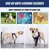 DAVBNM Dog Recovery Sleeve Front Leg, Dog Leg Surgical Recovery