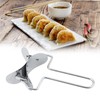 Stainless Steel Dumpling Wrapper Dough Cutter,Circle Dough Blade Roller Ravioli