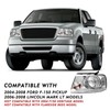 TUSDAR Headlight Assembly Set with Bulbs for 2004-2008 Ford F150