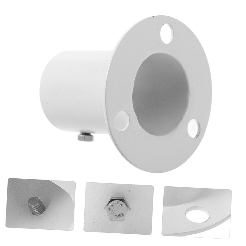 KOMBIUDA Stainless Steel Pool Ladder Flange Deck Attachment for Pool