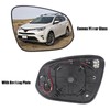 RACBOX Passenger Side Mirror Glass Replacement for RAV4 2013-2024, 4runner