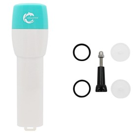 HELLOYEE Snorkel Mask Tube (Green-White, EU)