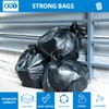 EDI Black Trash Can Liners, 45-Gallon Capacity (48" x 40",
