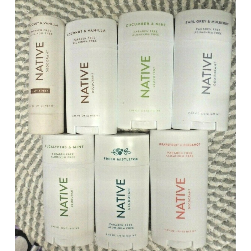 NATIVE~~U PICK FROM 21 DIFFERENT SCENTS~~DEODOR - Cucumber & Mint