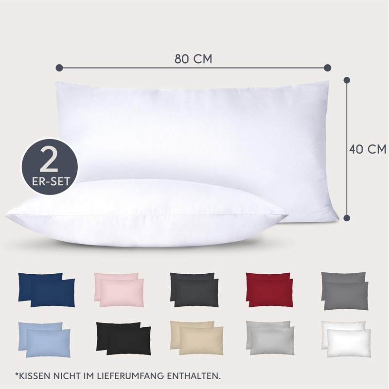 Dreamzie Cushion Cover 40 x 80 cm, Set of 2