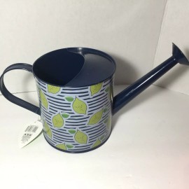 ABG Accessories Addie & Tate Gardening Metal Watering Can Lemons Pattern ABG Accessories
