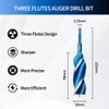Teronbeta Wood Drill Bit 28mm x 155mm Professional 1/4 Inch