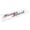 'Letter Wall Sticker for Luggage Compartment Anthracite/Red 105x25 mm