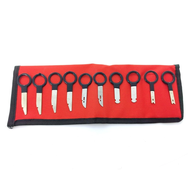 Radio Removal Tool key and Removal Pry Tool Kit Universal