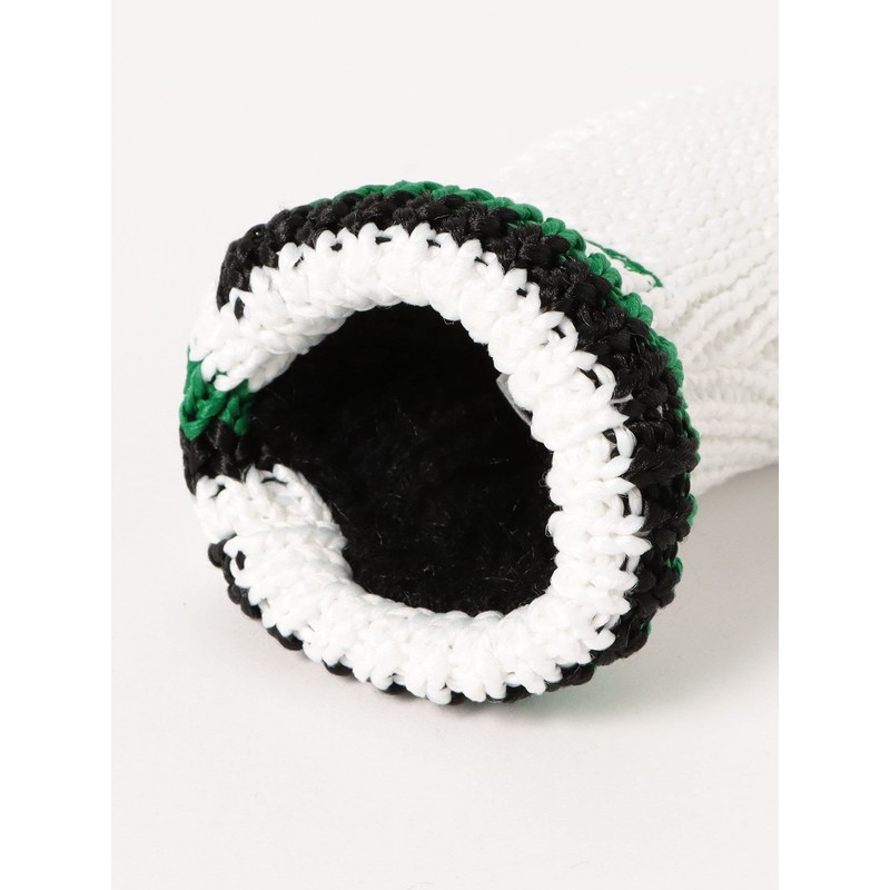 Beams Golf Knit Putter Cover 2 (Pin-Type), green