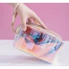 Unbranded Holographic Makeup Bags Clear Iridescent Cosmetic Pouch Bridesmaid Gift