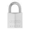 ABUS 75IB/30 Small Stainless Brass Lock with 2 Keys for