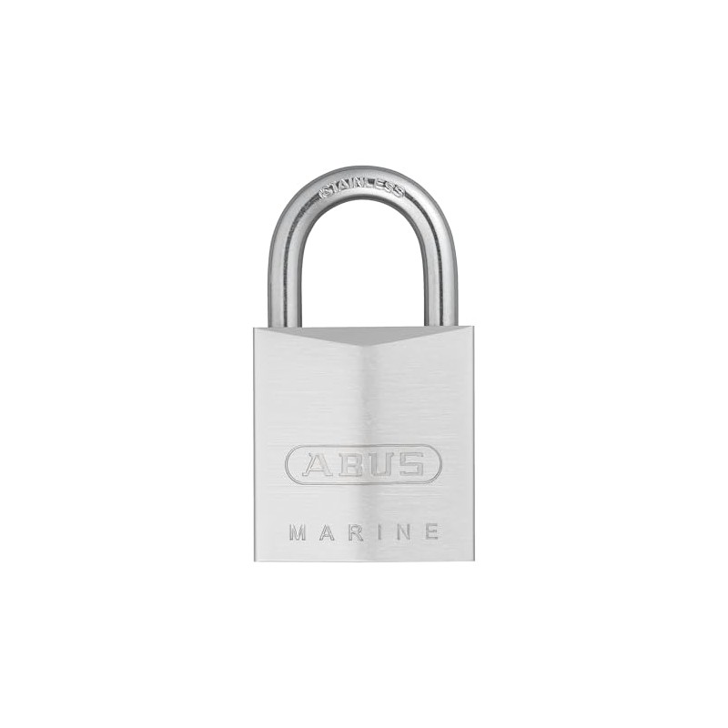 ABUS 75IB/30 Small Stainless Brass Lock with 2 Keys for