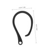 IWOWHERO 2pcs Slip Sports Ear Hooks for Reliable Earbud Holder