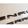 GMC 4PCS Set Matte Black Door Rear DENALI SIERRA Emblems