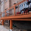 HZIU 51 Pack Deck Balusters 29.5 Inches Metal Deck Spindles