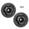 Othmro 2 Pieces Plastic Wheel 1.6 cm Inner Hole 11.5