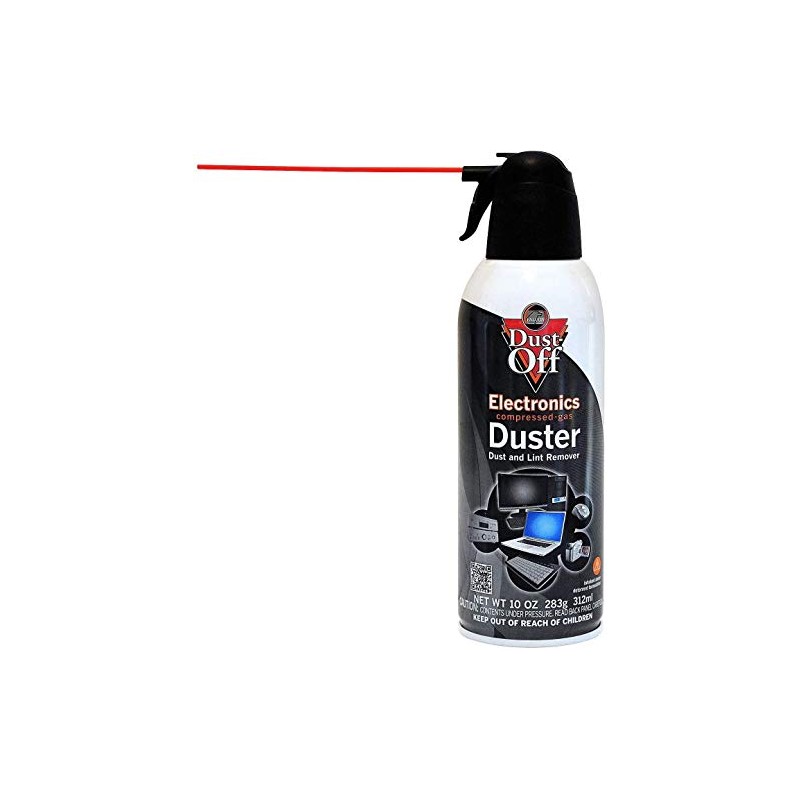 Falcon Dust-Off Electronics Compressed Gas Duster 10 oz (4 Pack)