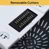 Ezonedeal Vegetable Slicer, 9 in 1 Multifunction Rotate Vegetable Cutter