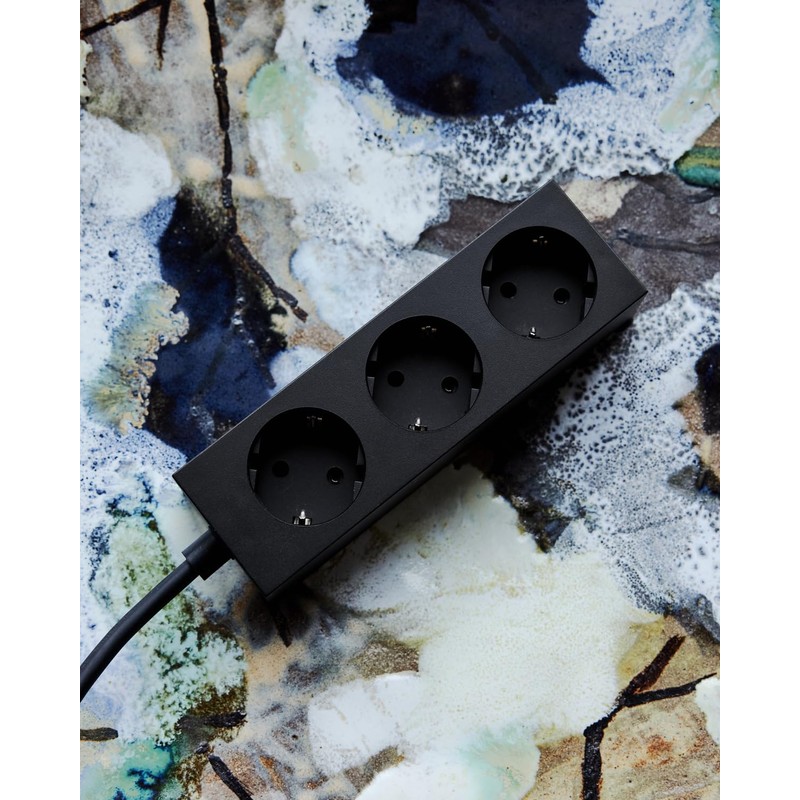 Pedestal Power Bar Multiple Socket 5 m with Magnetic Base