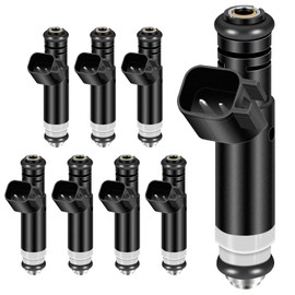 GPMMWPG 8Pack Fuel Injectors Compatible with Ford for F-150/E-150 2004-2008,for E-150 Club Wagon/Explorer 2004-2005,for Mountaineer 2004-2005 V8 4.6L, 4L3Z9F593BA FJ867