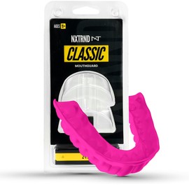 2 Pack Nxtrnd Classic Mouth Guard for All Sports (Pink)