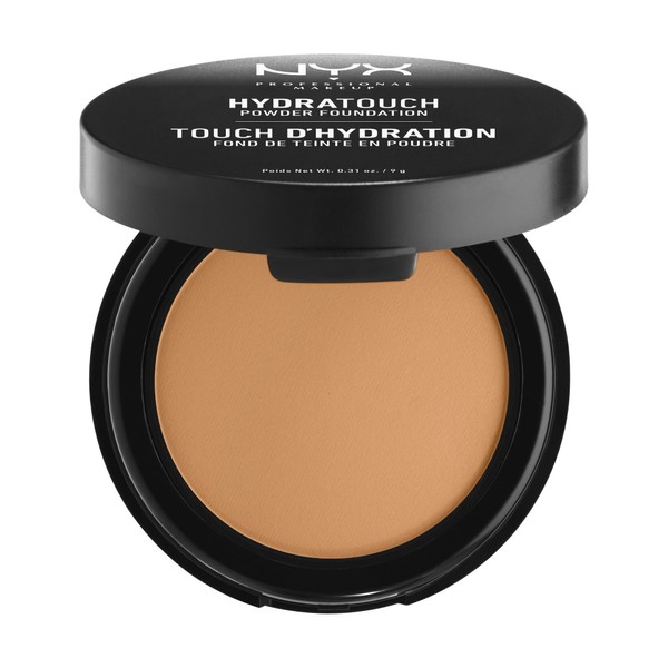 NYX PROFESSIONAL MAKEUP Hydra Touch Powder Foundation, Caramel, 0.31 Ounce