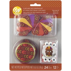 Turkey Cupcake Decorating Kit
