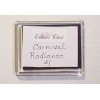 REFRIGERATOR MAGNET CARNIVAL RADIANCE #1 CRUISE SHIP - 3.5”x 3”