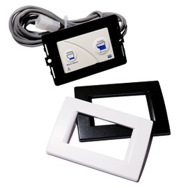 36387 Wall Switch Tecma, Black,Whitewall Switch for The Tecma RV Toilet Silence Plus