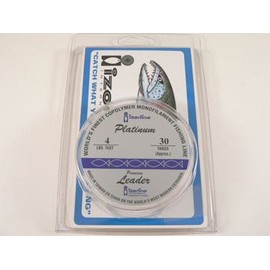 Izorline 23150 Platinum Mono Leader Spool, 15 lb/30 yd, Green