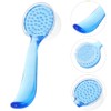 minkissy Natural Ox Horn Facial Cleansing Brush Soft Bristles for