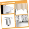 Mobestech 25PCS Metal Suspender Clips Clamps for Tablecloths Sofa Cushions