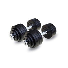 Unipack 105lbs Adjustable Dumbbell Set One Pair of Adjustable Dumbbells Kits - 105 Lbs (52.5lbs X 2pc)