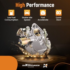 maXpeedingrods 34 PICT-3 Carburetor 113129031K for VW Beetle/Super Beetle 1971-1979,Thing/Karmann Ghia/Squareback/Transporter, for Volkswagen Dual Port 1600cc Air Cooled Type 1 Engine, Automatic Choke