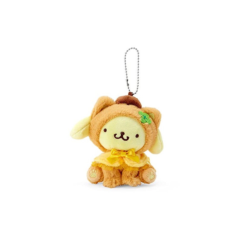 Sanrio 799386 Pompom Pudding, Dressing Up Cat Mascot Holder