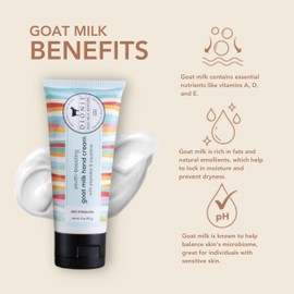 Dionis Sea Treasures Youth Boosting Goat Milk Hand Cream, 2oz