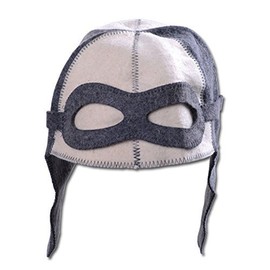 Sauna Hat with Pilot Embroidery, Felt (Felt Cap, Sauna Hat) 100% Felt Professional Aviator Hood