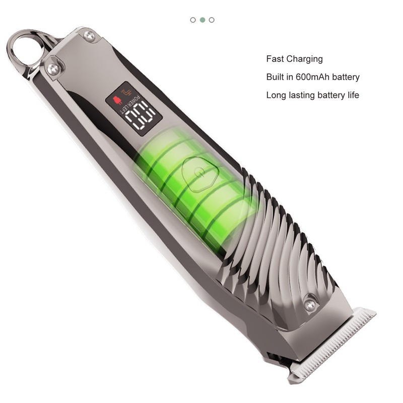 Hair Trimmer Rechargeable Low Noise Safe Portable Electric Hair Clipper