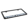 Jeep Trailhawk UV Printed Black Plastic License Plate Frame -