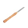 Skew Chisel HSS Lathe Turning Tool Ergonomic Beech Handle Lathe